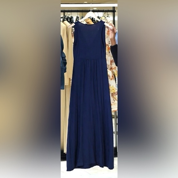 Nordstrom brand Loveapella V-Neck Jersey Maxi Dress Sz 12P - Picture 4 of 7